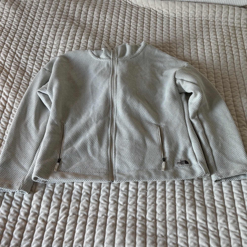Gray Textured Zip-Up Jacket - Picture 2 of 8